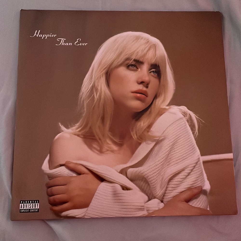 Billie Eilish Happier Than Ever vinyl